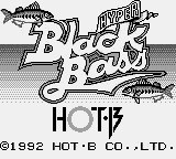 Hyper Black Bass Title Screen